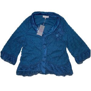 NWT Pretty Angel Lacy Layered Embellished BOHO